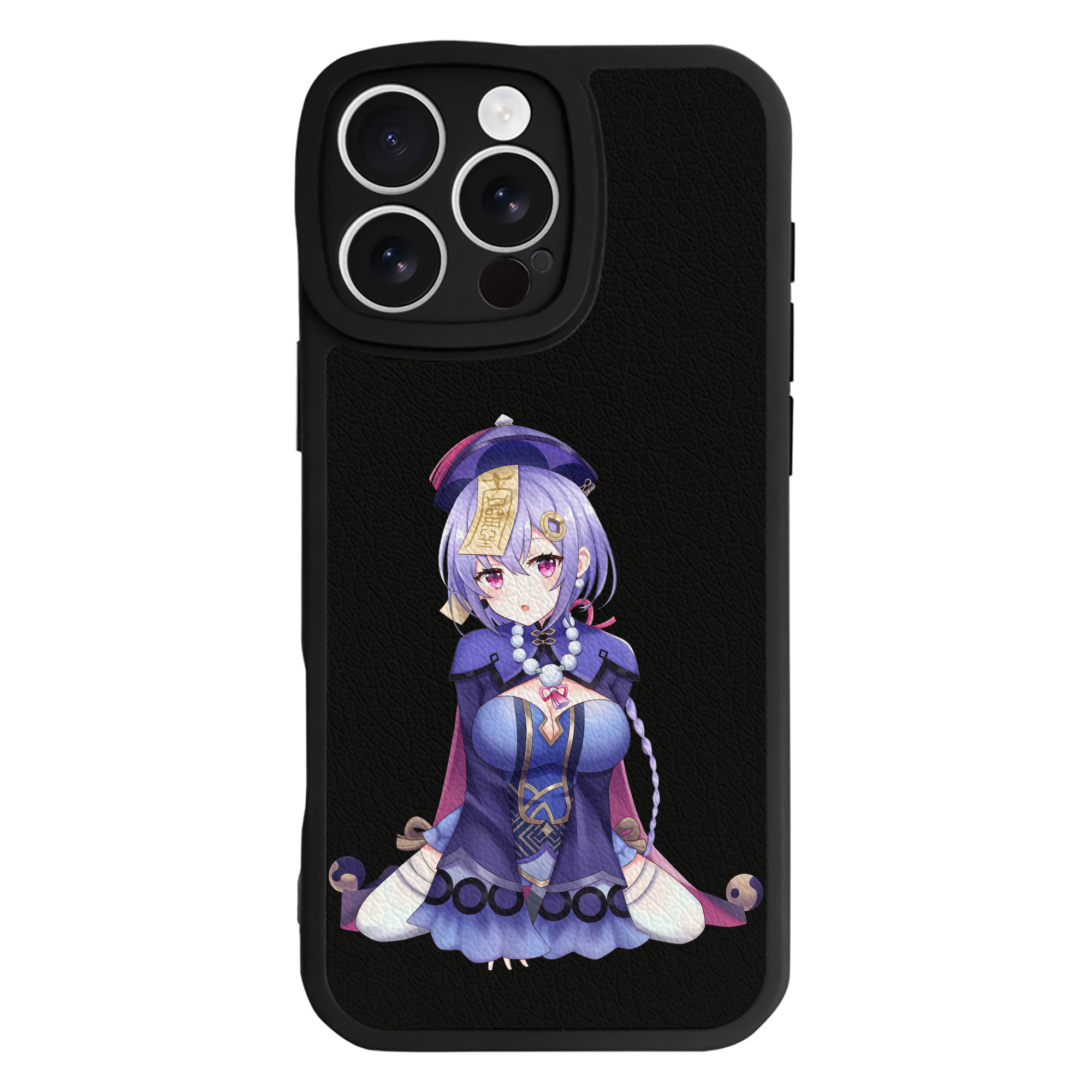 げんし神 七七 なな  genshin Nana 【iPhone 16シリーズ対応】シリコンスマホケース（レザー調） 材質：シリコン